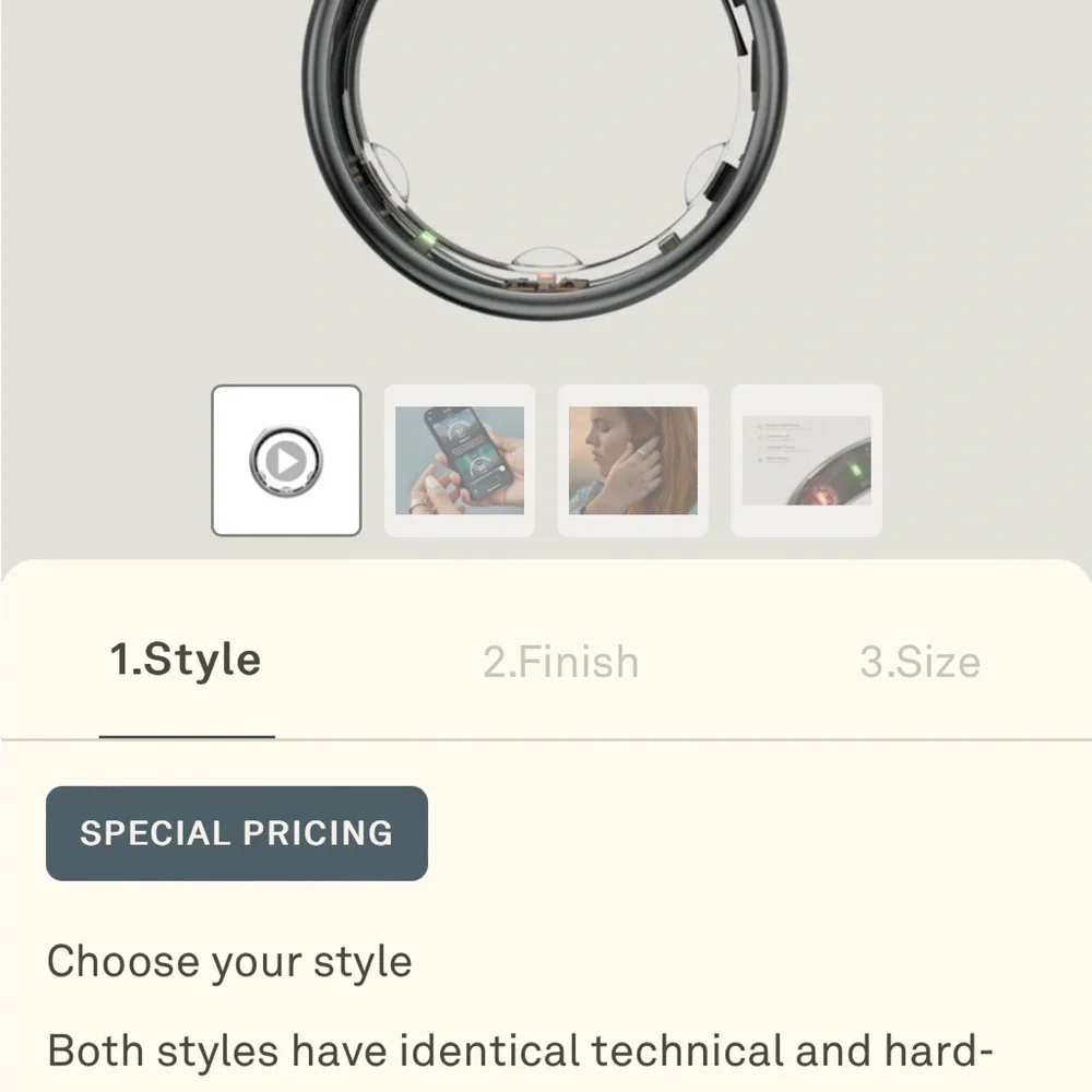 Black Smart Ring